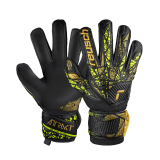 Reusch Attrakt Infinity Finger Support 5470710 7739 black yellow gold 1